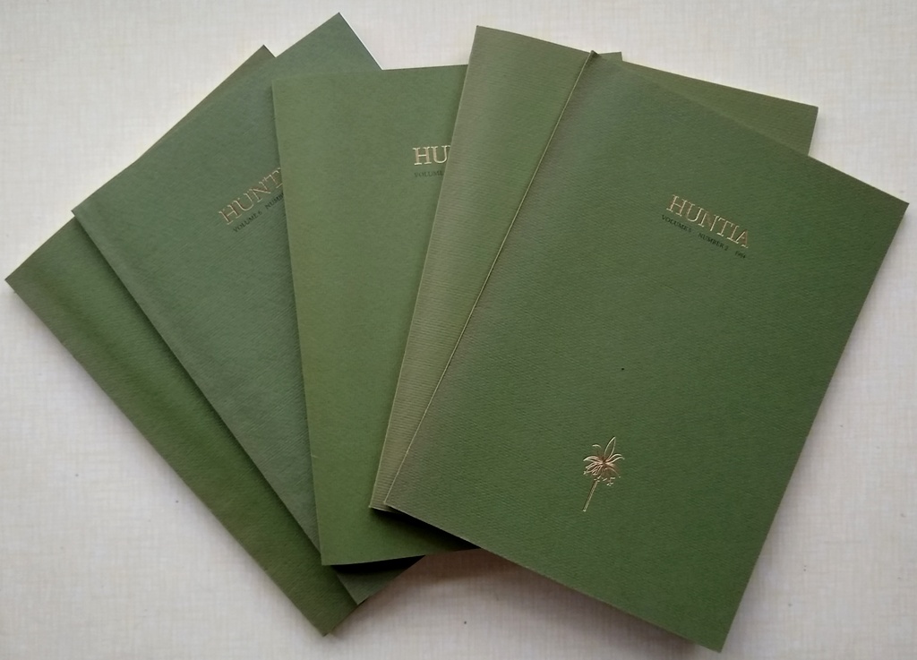 Image for Huntia : A Yearbook of Botanical and Horticultural Bibliography ,  Volume 4 number 3,  Volume  5 numbers 1 & 2,  Volume 6 numbers 1 & 2