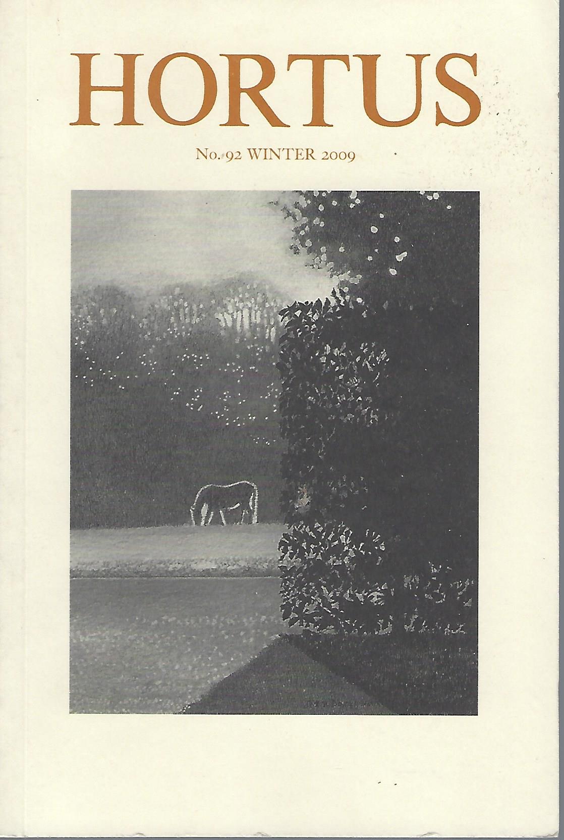 Image for Hortus - A Gardening Journal. Number 92 (Volume Twenty-three, number 4)