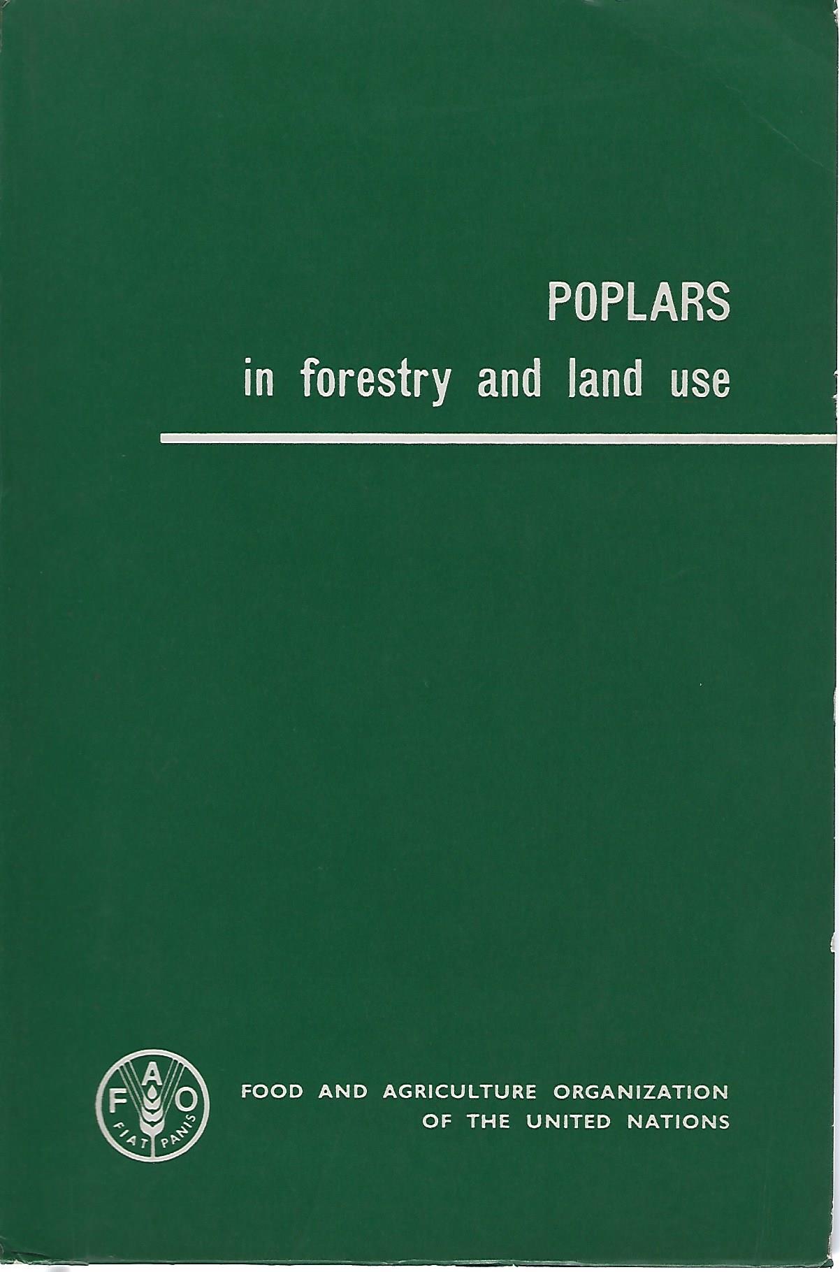Image for Poplars in Forestry and Land Use [Dan Mayers' copy]