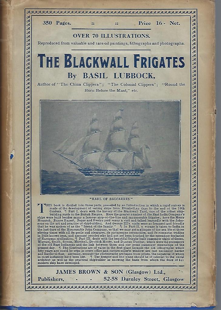 Image for The Blackwall Frigates