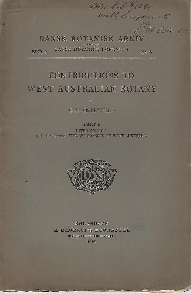 Image for The Sea-Grasses of Western Australia (L.S. Gibb's copy)