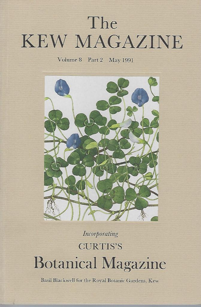Image for The Kew Magazine, Volume 8 Part 2. (Curtis's Botanical Magazine] (Curtis). Includes articles on Bromeliads and Nepenthes