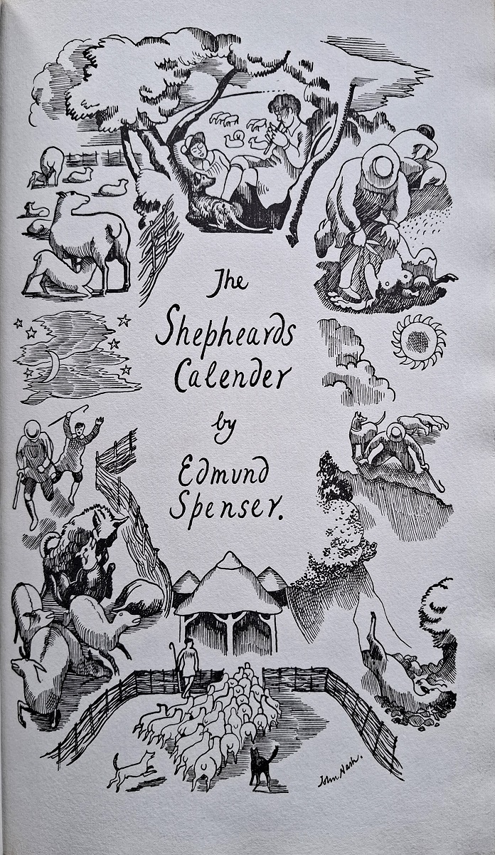 The Shepheardes Calender, conteyning twelve aeglogues proportionable to the twelve moneths