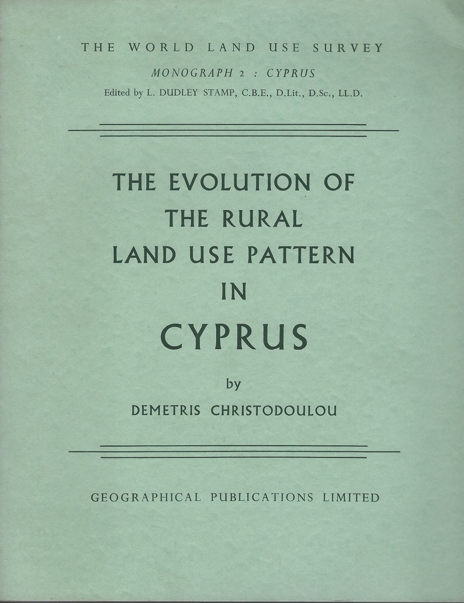 The Evolution of the Rural Land Use Pattern in Cyprus