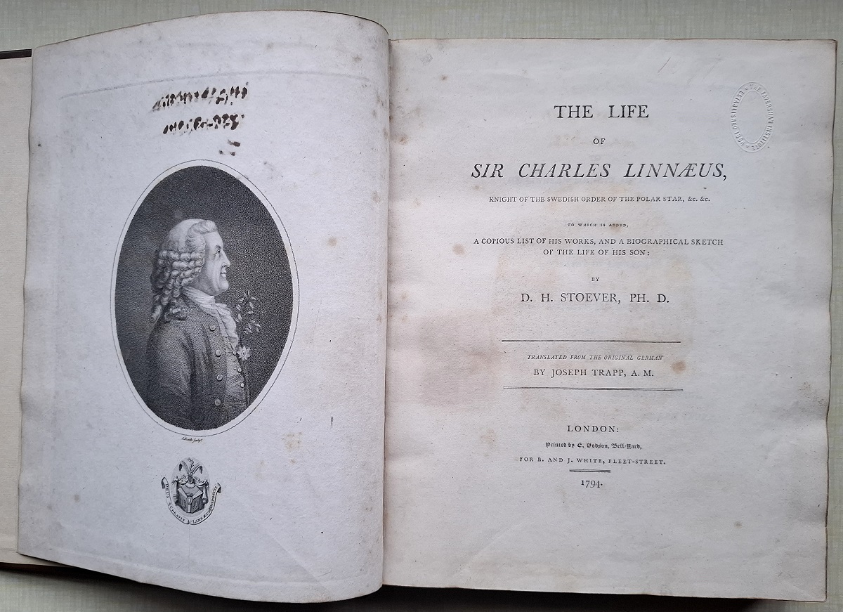 The Life of Linnaeus, Knight of the Swedish order of the Polar Star,; to which is added a copious list of his works, and a biographical sketch of the life of his son