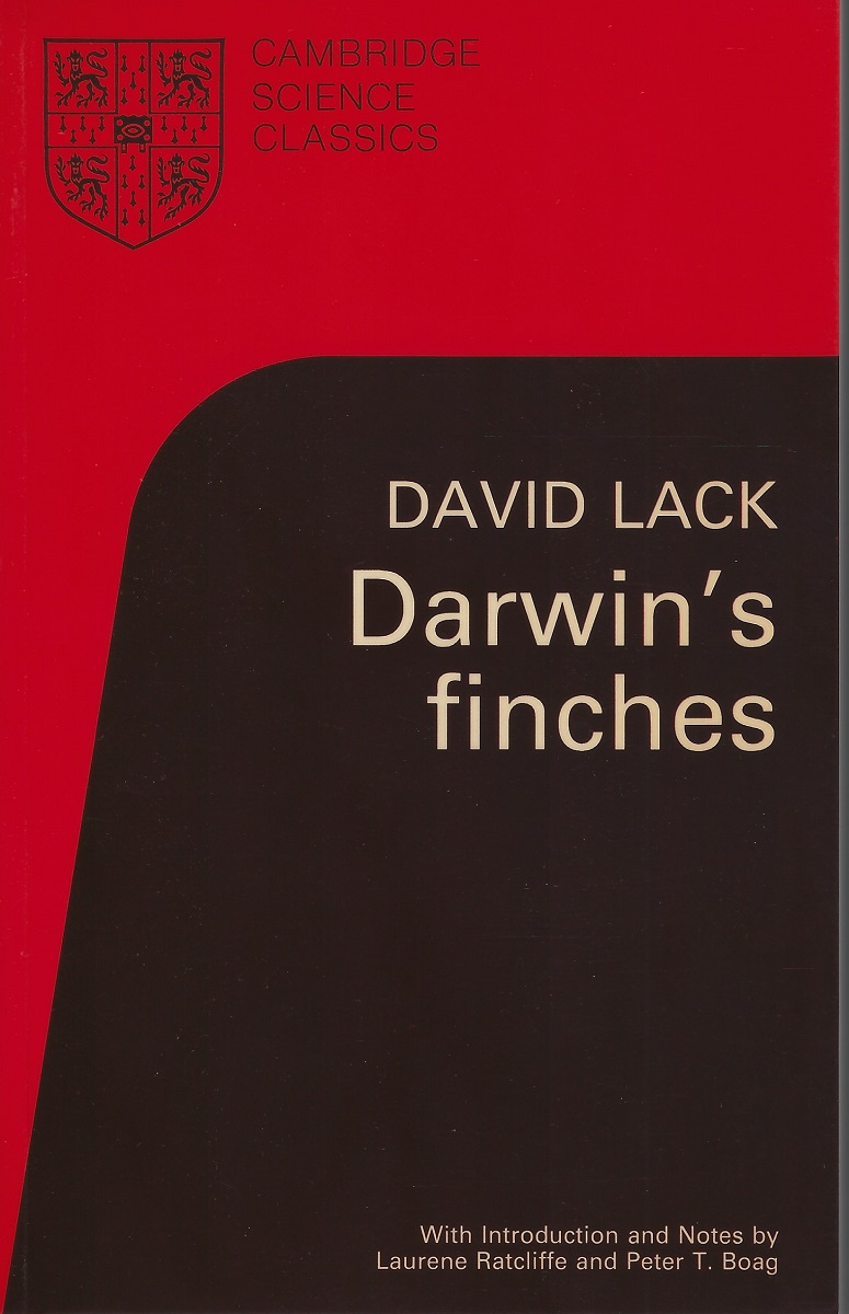 Darwin's Finches (with introduction and notes by Laurene M. Ratcliffe & Peter T. Boag]