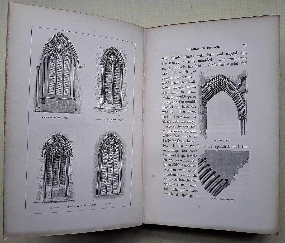 Some Account of the Abbey Church of St. Peter & St. Paul at Dorchester, Oxfordshire. With additional notes, and a short account of the restoration of the North Aisle, by the Rev. W.C. Macfarlane