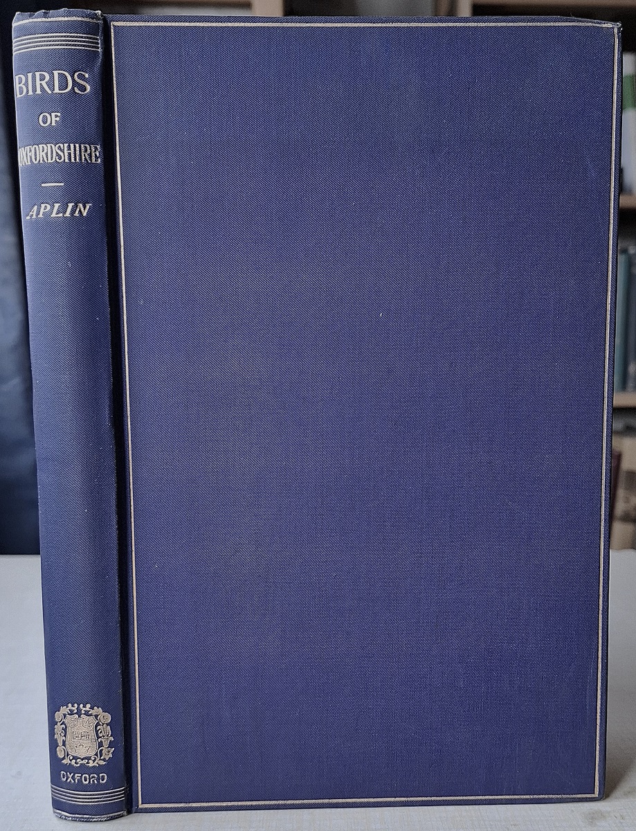 The Birds of Oxfordshire [The Robert Washington Oates copy]