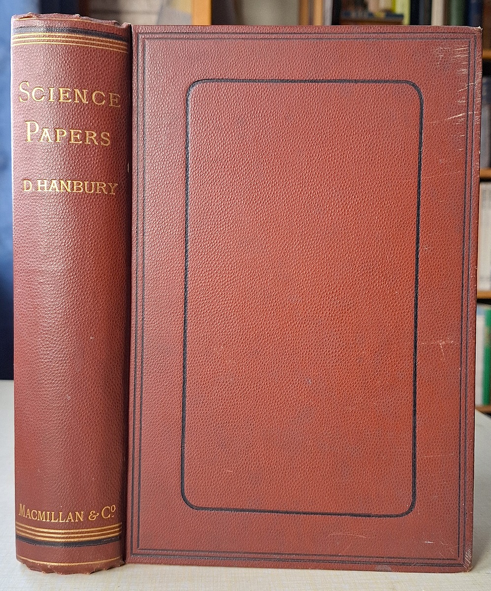 Science Papers, Chiefly pharmacological and Botanical