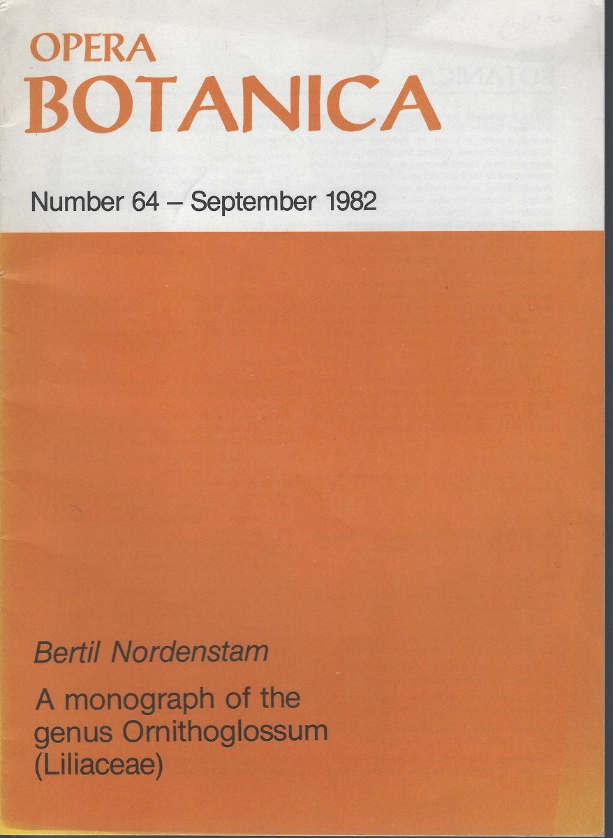 A Monograph of the Genus Ornithoglossum