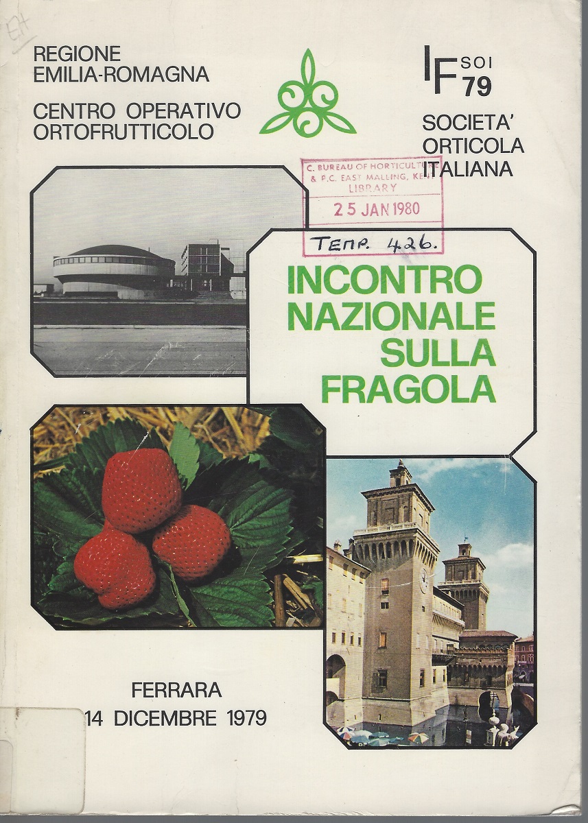 Image for Incontro Nazionale sulla Coltura dell Fragola Incontro Nazionale sulla Coltura dell Fragola