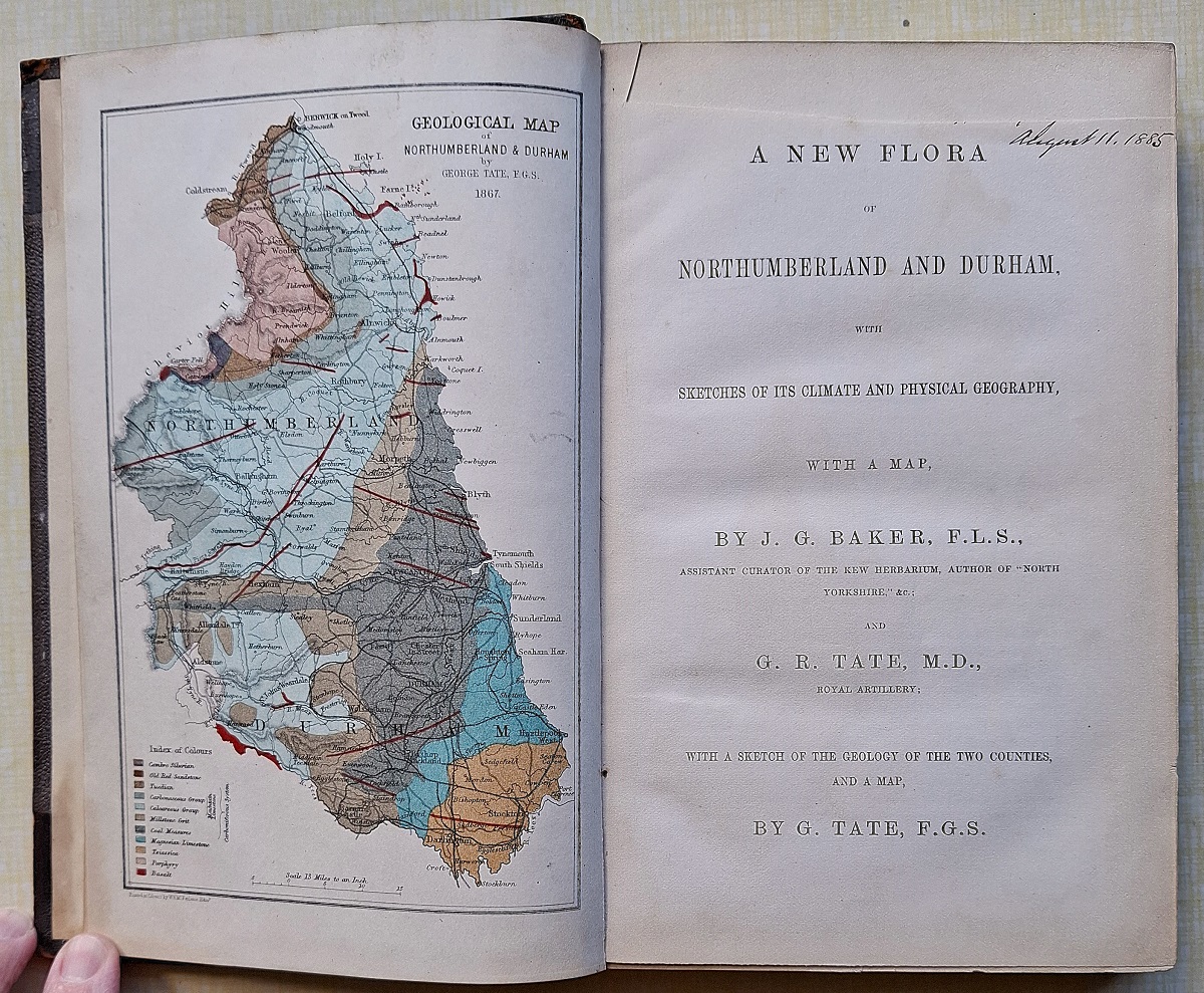 A New Flora of Northumberland and Durham, with sketches of its climate and physical geography