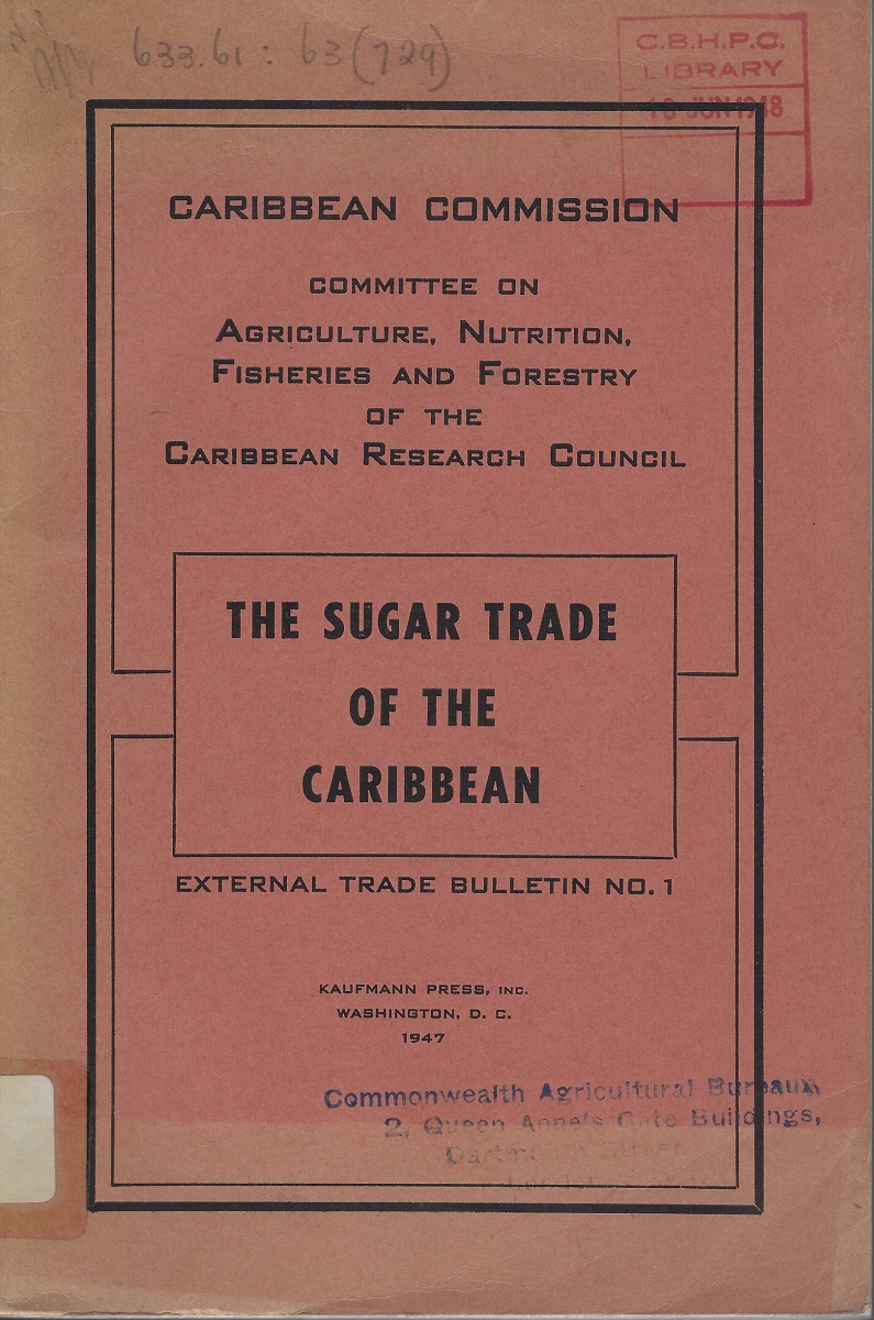 The Sugar Trade of the Caribbean