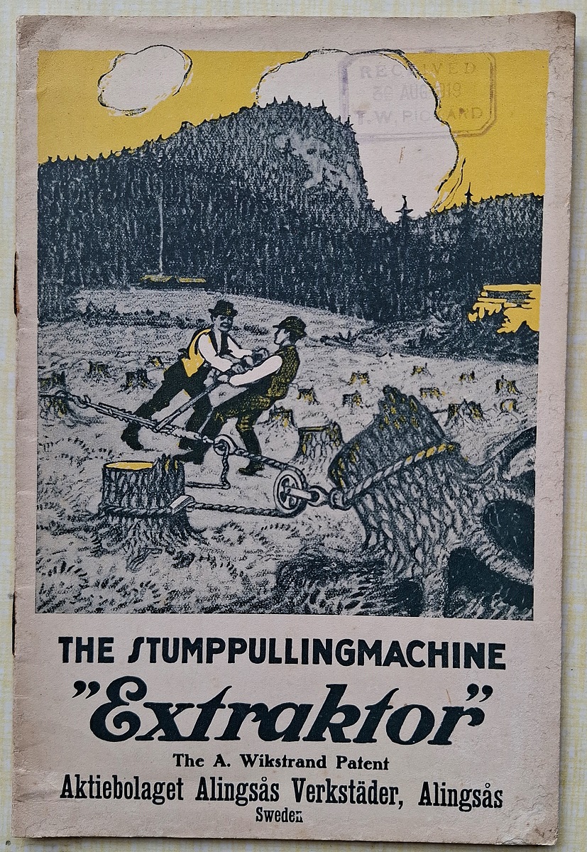 The Stump Pulling Machine 