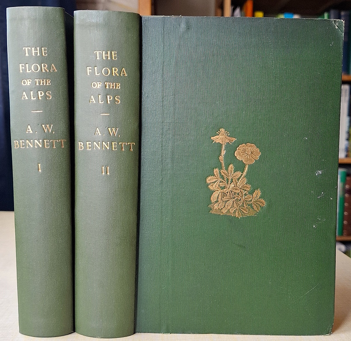 The Flora of the Alps, being a description of all the species of flowering plants indigenous to Switzerland; and of the alpine species of the adjacent mountain districts of France, Italy, & Austria including the Pyrenees
