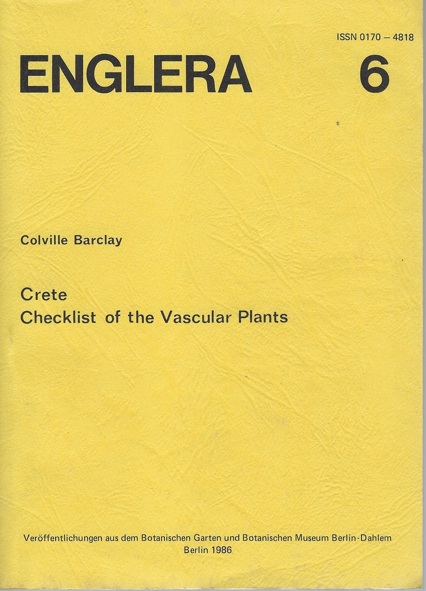 Crete - Checklist of the Plants