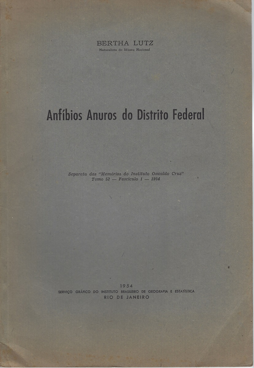 Anfibios Anuros do Distrito Federal