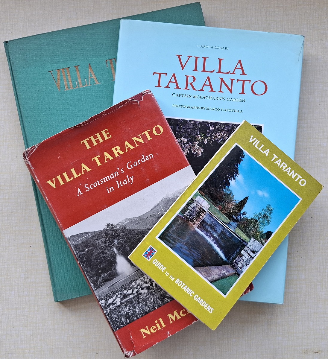 Villa Taranto garden, Italy. A collection.