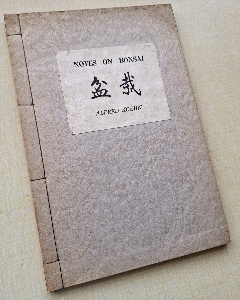 Notes on Bonsai