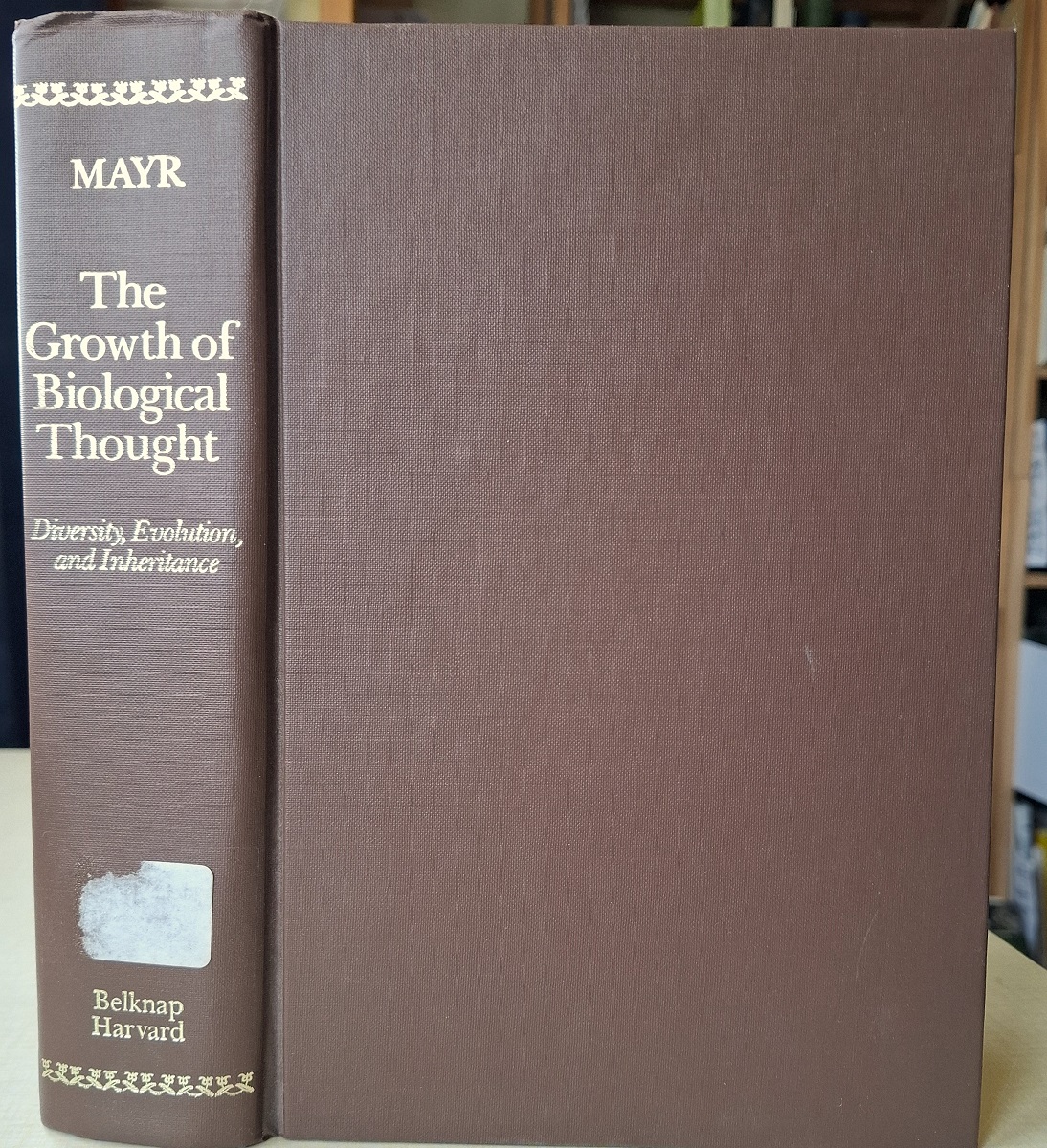 The Growth of Biological Thought