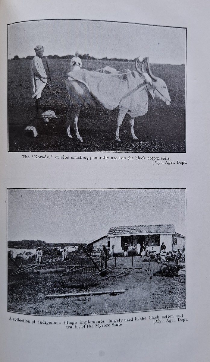Field Crops in India, with special reference to Mysore