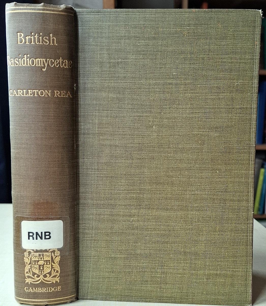 British Basidiomycetae - A Handbook to the Larger British Fungi