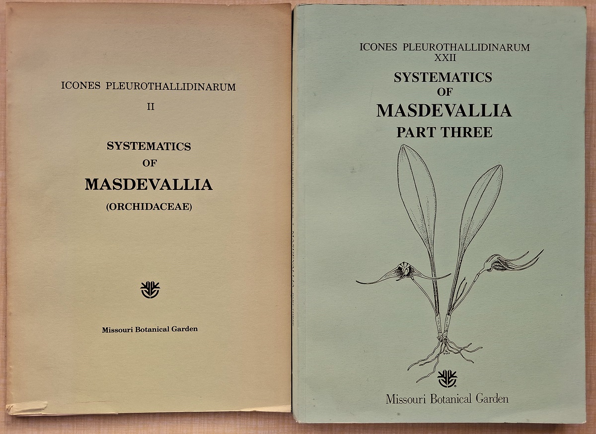 Systematics of Masdevallia, Parts 1 & 3