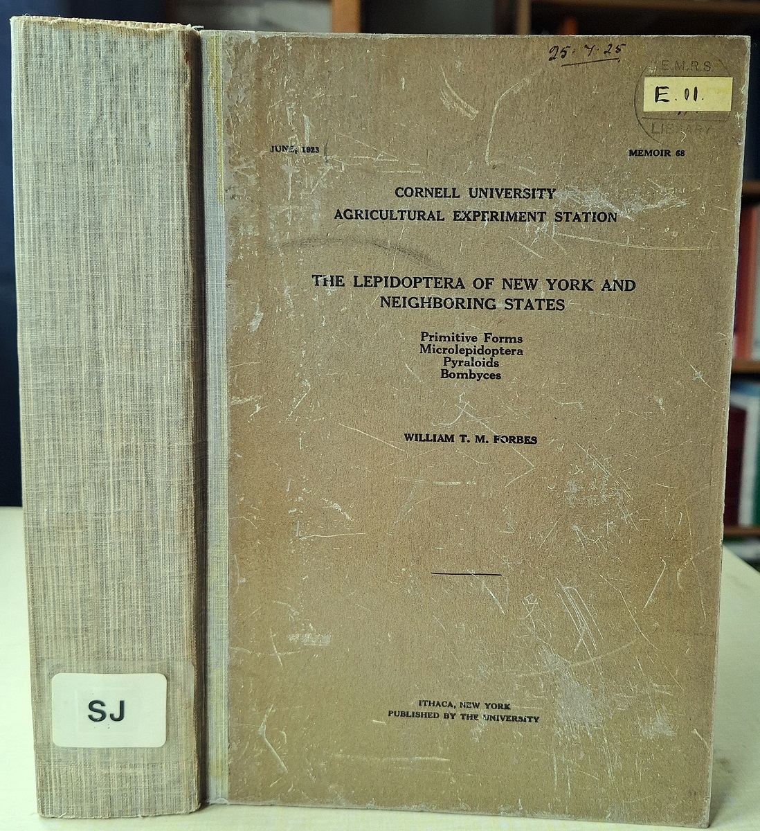 The Lepidoptera of New York and Neighbouring States - primitive forms, microlepidoptera, pyraloids, bombyces