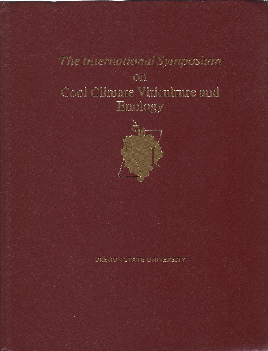 Proceedings of The International Symposium on Cool Climate Viticulture and Enology