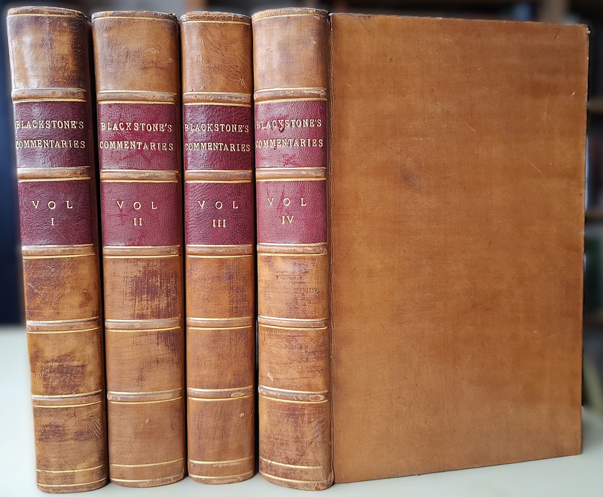 Commentaries on the Laws of England - Eleventh edition, with the last corrections of the author, additions by Richard Burn, and continued to the present time by John Williams.
