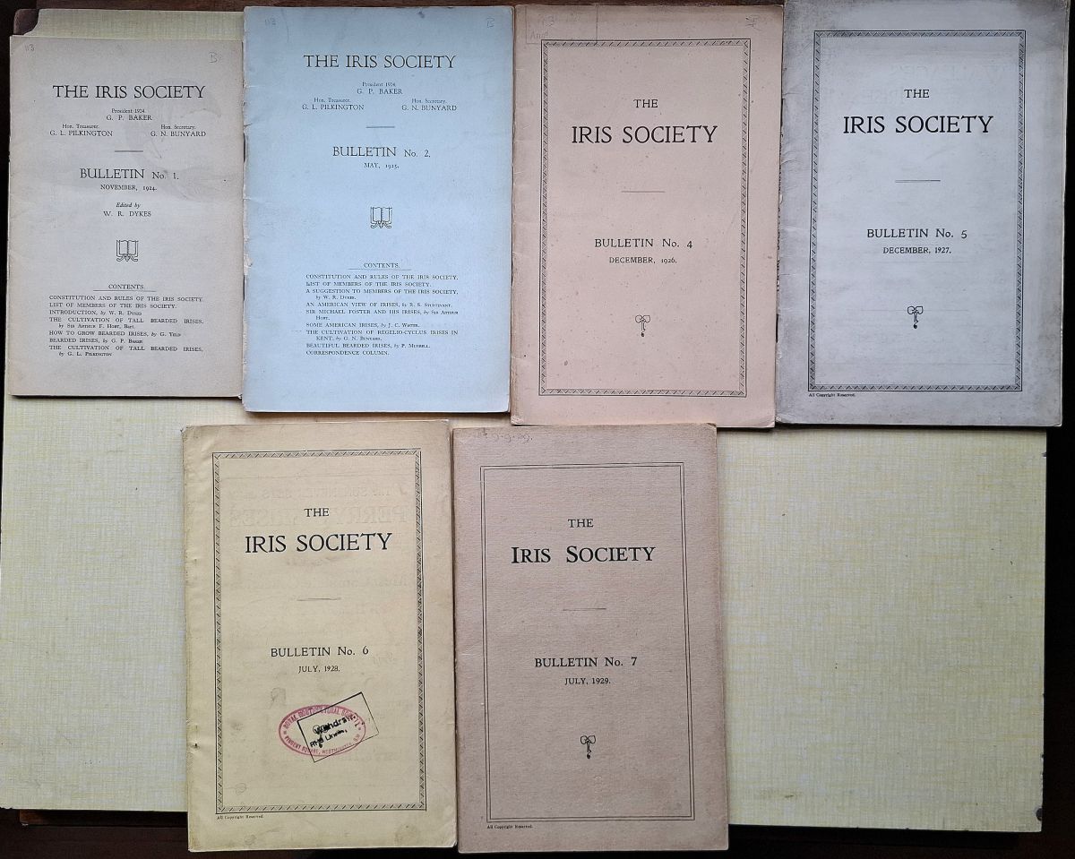 Bulletins 1 - 7 (lacking number 3)