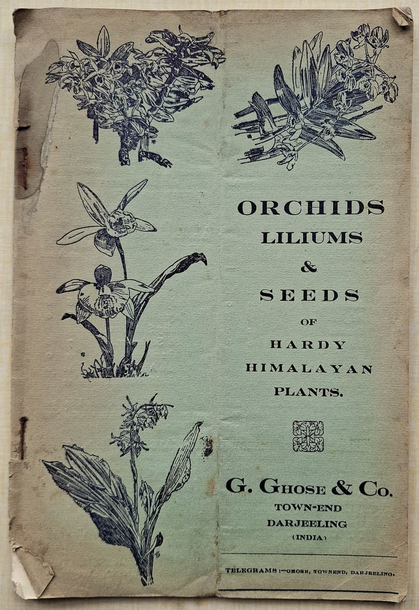 Orchids, Liliums and Seeds of Hardy Himalayan Plants [Nursery catalogue)