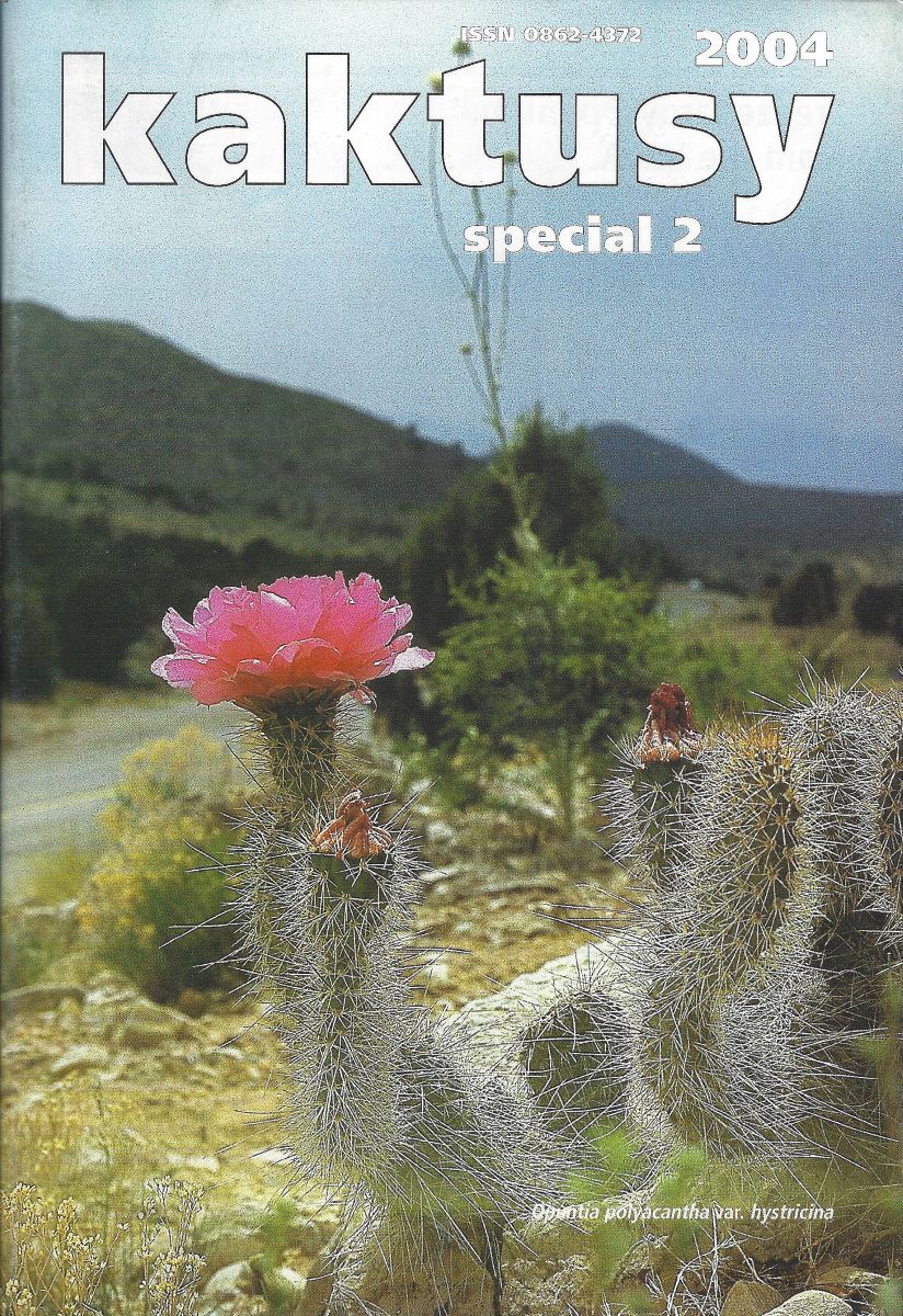 Freezehardy Opuntia from the U.S.A. [Special Issue of Kaktusy]