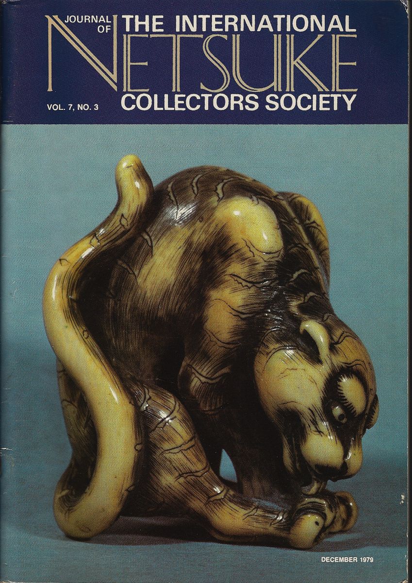 Journal of the International Netsuke Collectors Society, Volume 7 number 3, December 1979