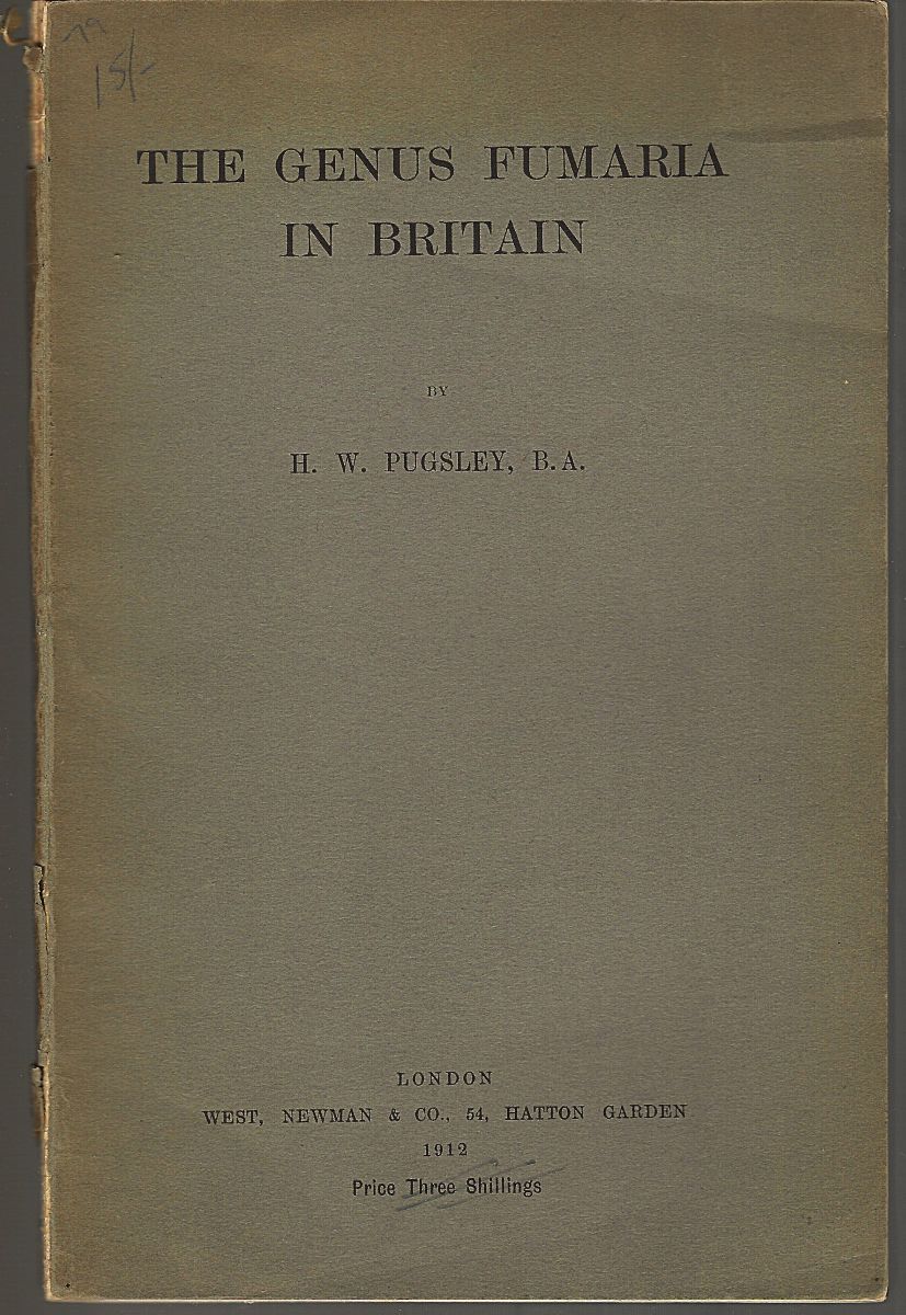 The Genus Fumaria in Britain