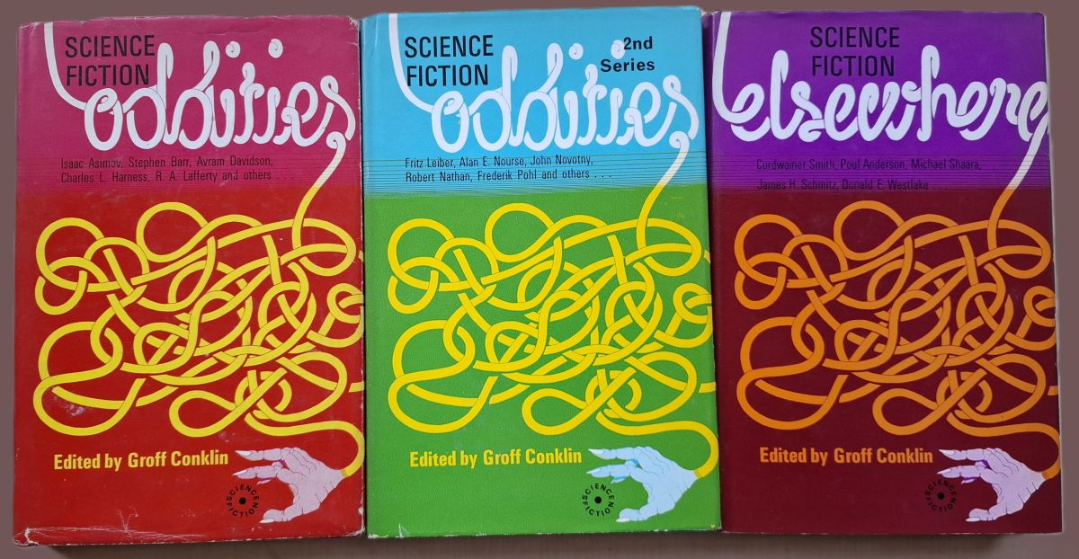 Science Fiction Oddities, First Series and Second Series. Science Fiction Elsewhere. (Three volumes)