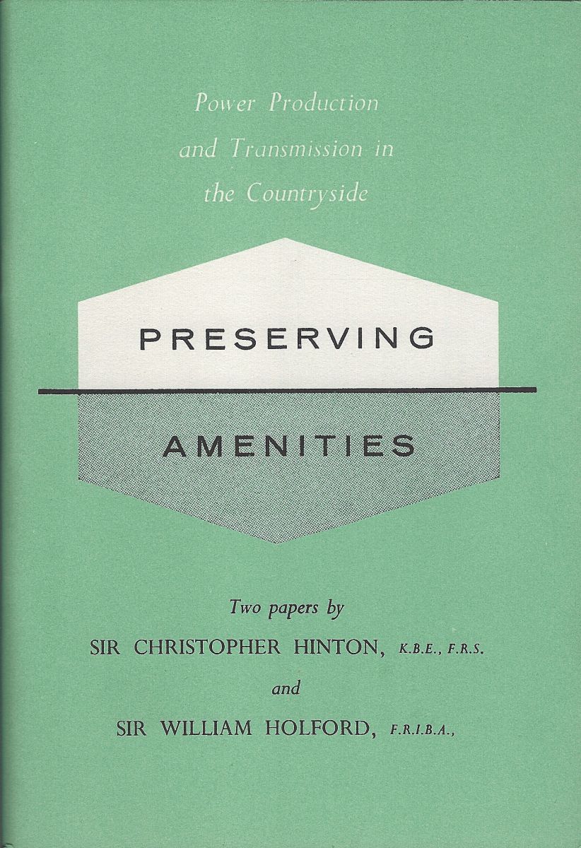 Power Production and Transmission in the Countryside : Preserving Amenities [Richard Fitter's copy]