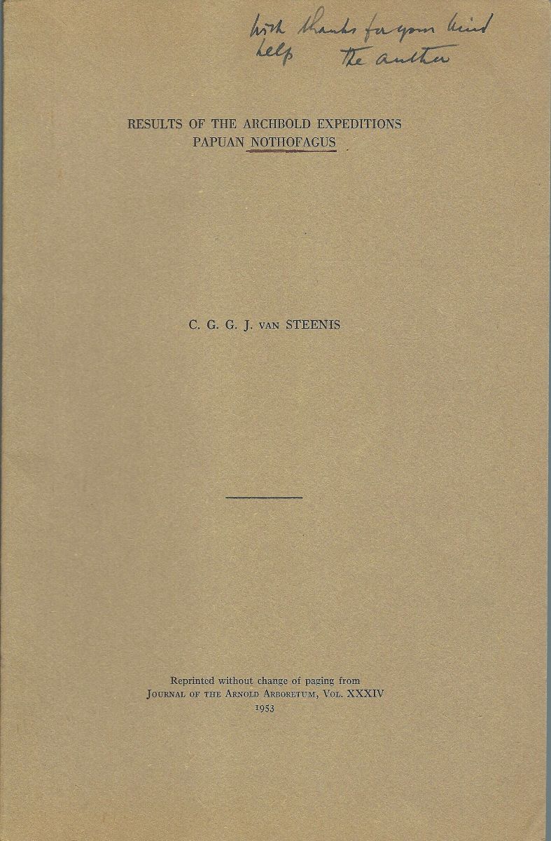 Results of the Archbold Expeditions - Papuan Nothofagus