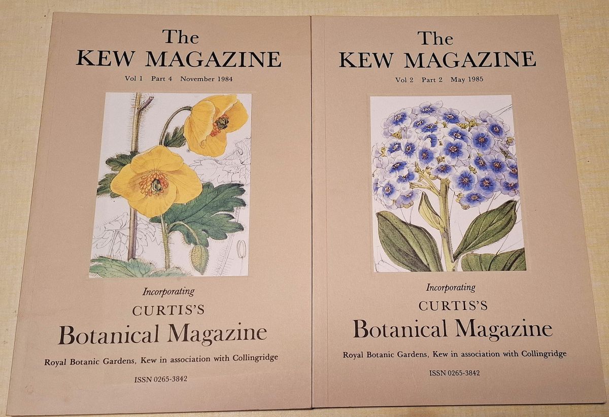 Some Choice Cultivated Echinocereus. (contained in two parts of The Kew Magazine - Volume 1 part 4 and Volume 2 part 2). [Curis's Botanical Magazine]