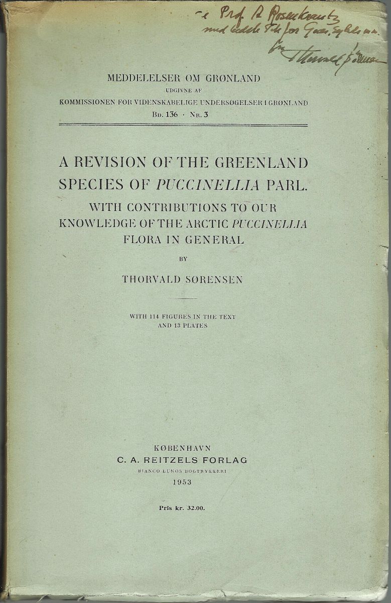 A Revision of the Greenland Species of Puccinellia Parl. with contributions to our knowledge of the arctic Puccinella flora in general