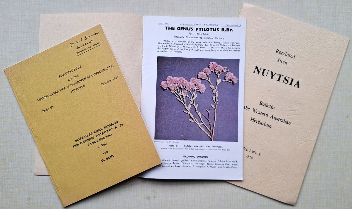 The Genus Ptilotus. (and two other papers)