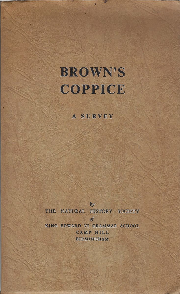 Brown's Coppice - A Survey [Richard Fitter's copy]