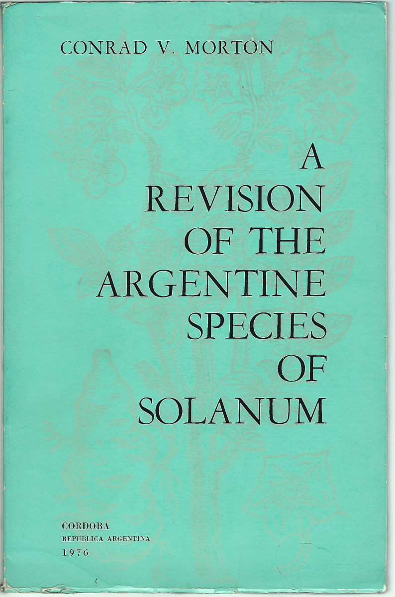 A Revision of the Argentine Species of Solanum