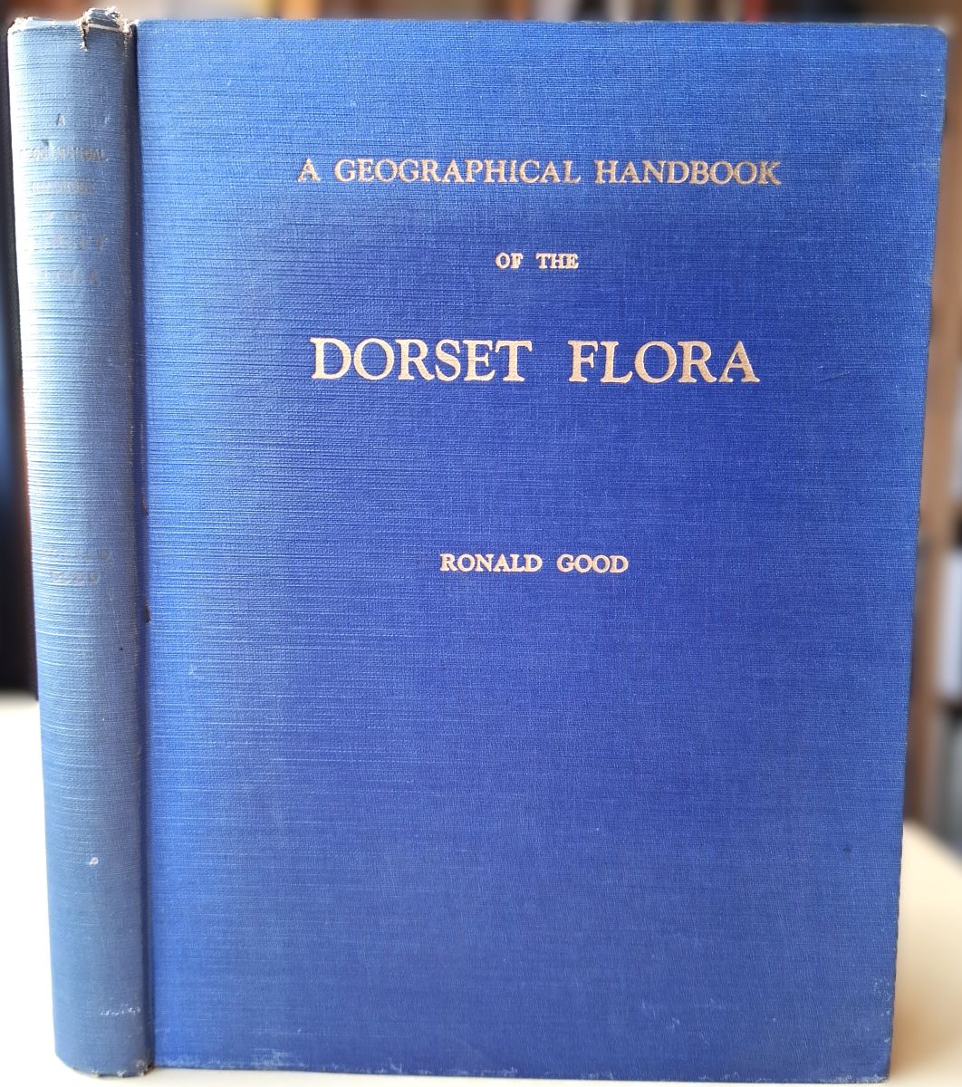 A Geographical Handbook of the Dorset Flora [Richard Fitter's copy]