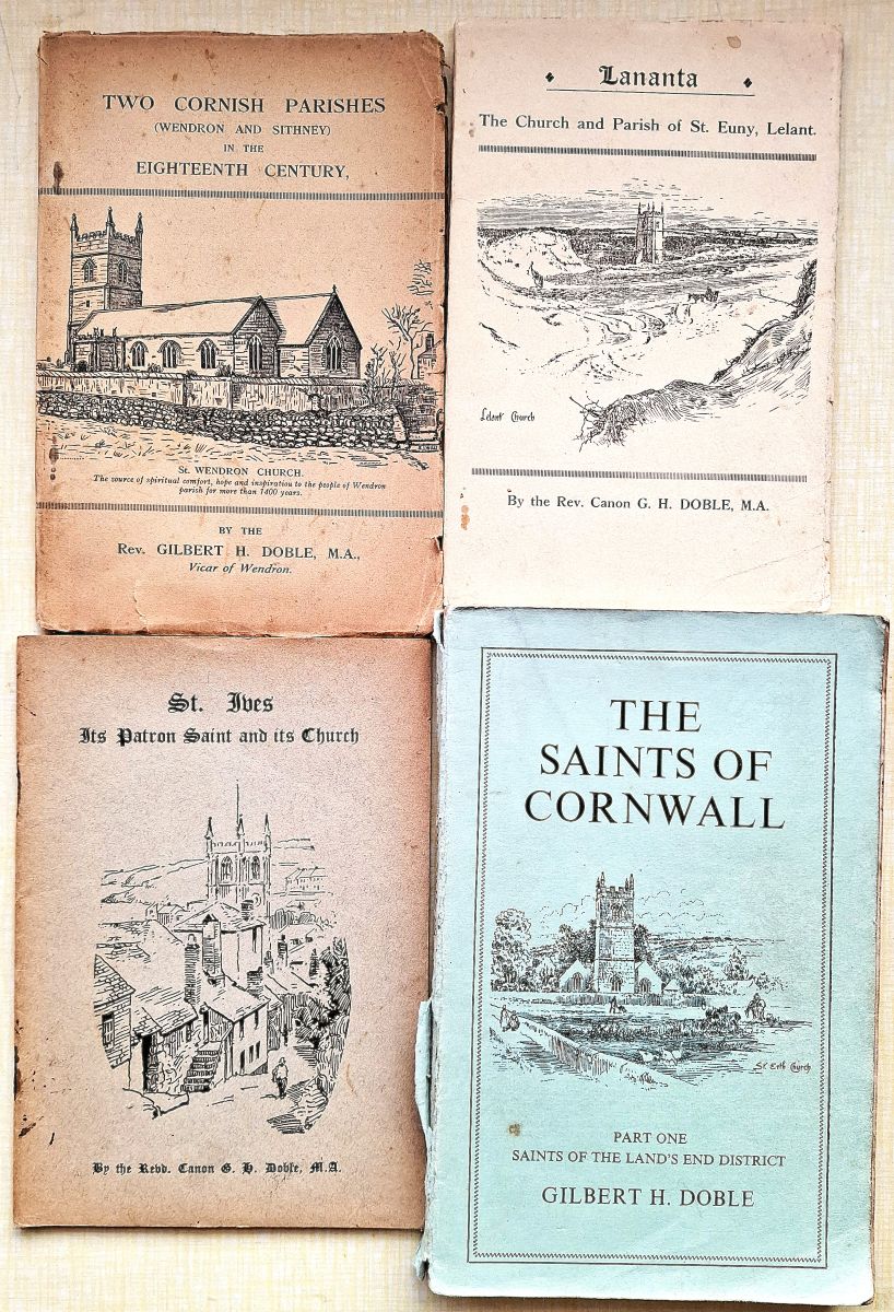 Two Cornish Parishes (Wenfron & Sithney) in the Eiughteenth Century. The Church & Parish of St. Euny, Lelant. Saints of the Land's End District. St Ives - Its Patron Saint and Its Church