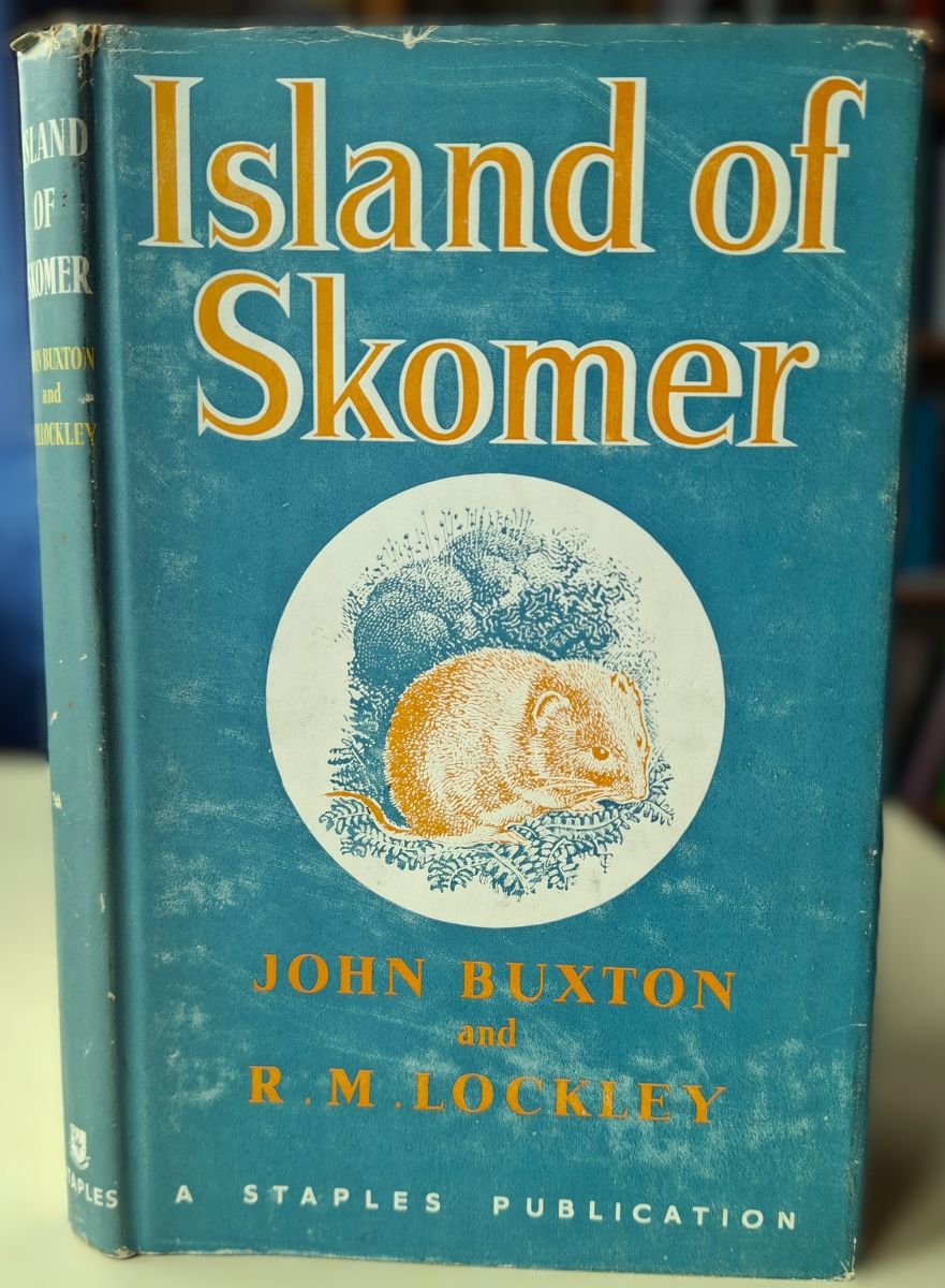 Island of Skomer: A Preliminary Survey of the Natural History of Skomer Island, Pembrokeshire, undertaken for the West Wales Field Society (Richard Fitter's copy)