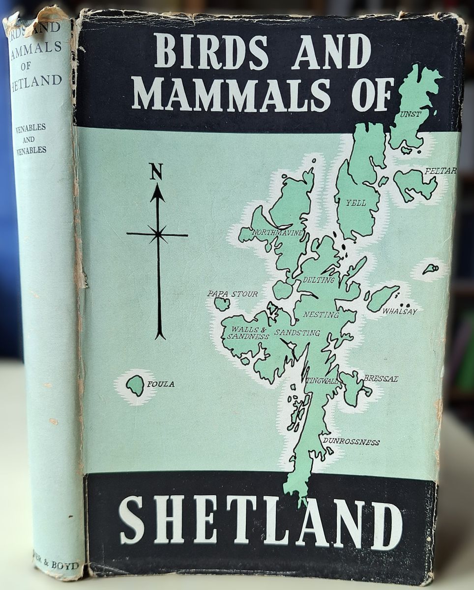 Birds and Mammals of Shetland [Richard Fitter's copy]